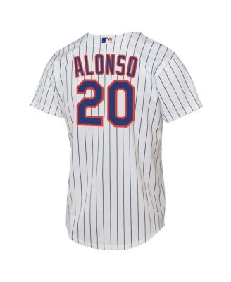 Big Boys and Girls Pete Alonso White New York Mets Home Replica Player Jersey