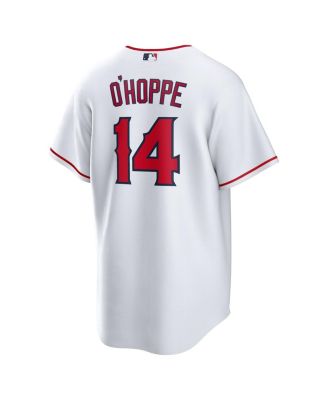 Men's Logan O'Hoppe White Los Angeles Angels Home Replica Jersey