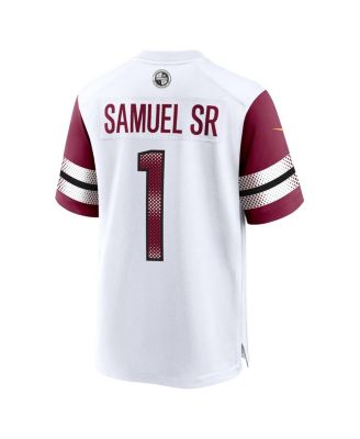 Men's Deebo Samuel Sr White Washington Commanders Game Player Jersey
