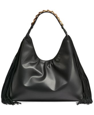 Bellmore Mini Fringe Shoulder with Bezel Strap