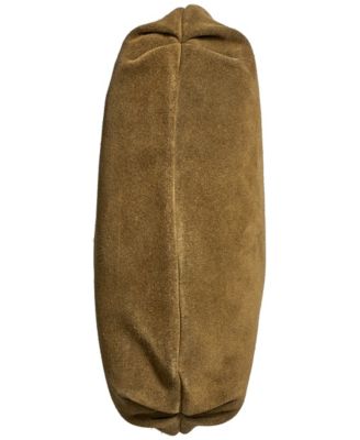 Lawrence Suede Wristlet with Chain Strap