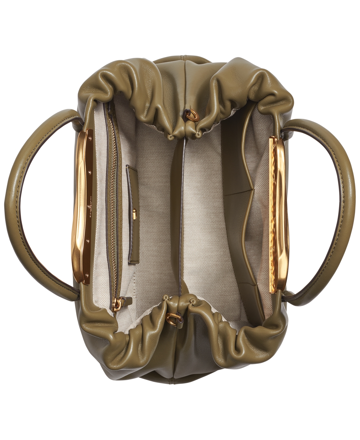 Donna Karan Poplin Satchel Bag