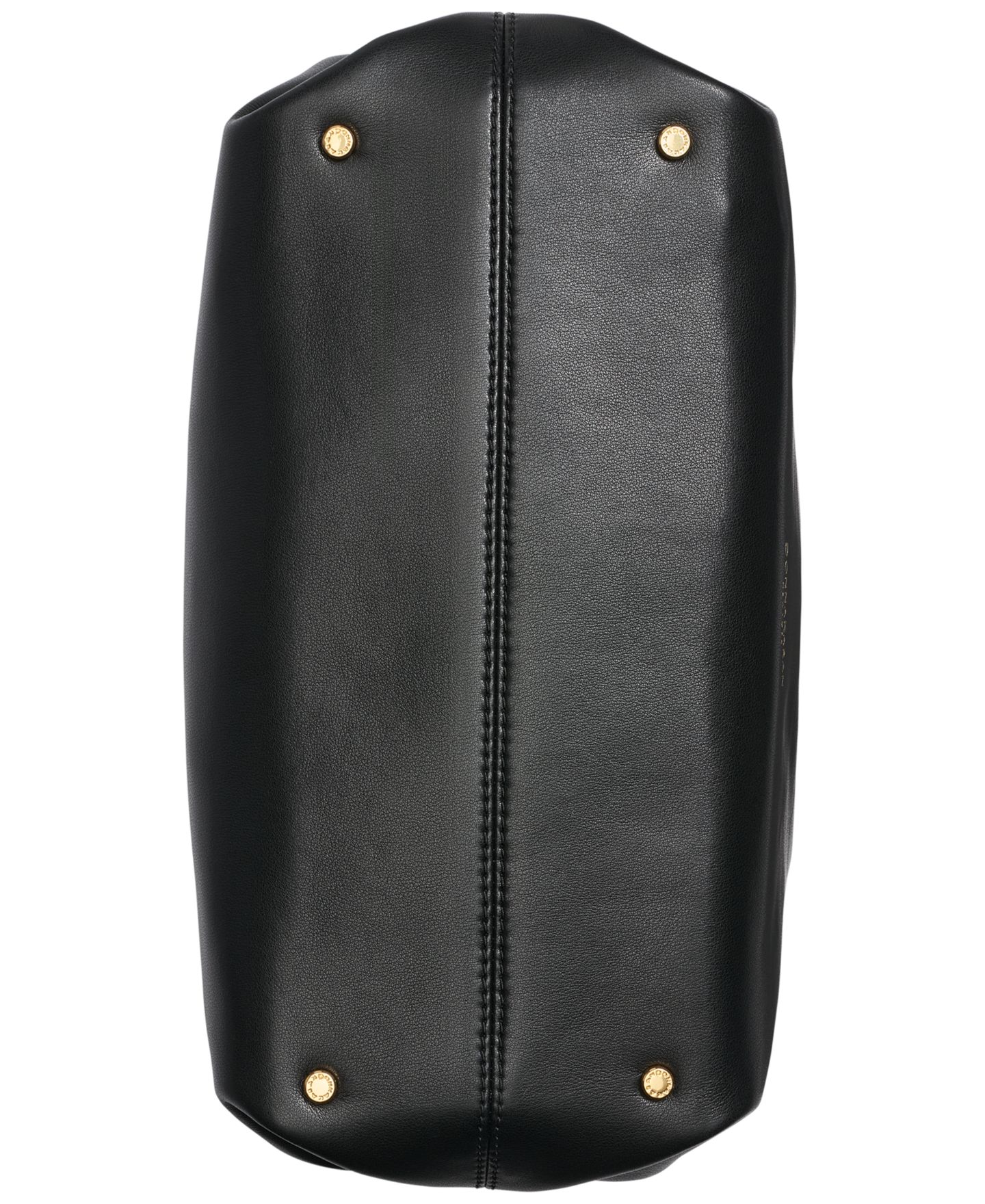 Женская сумка Donna Karan New York Poplin Satchel, цвет: Чёрный / Золотой — фото 5