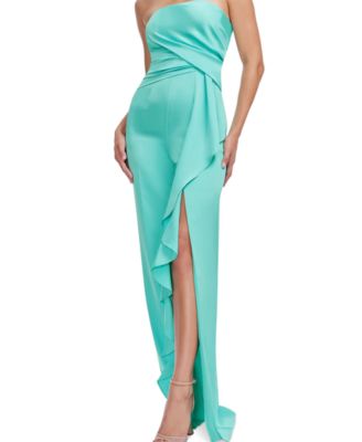 Women's Shawn Ruffled Side-Slit Jumpsuit