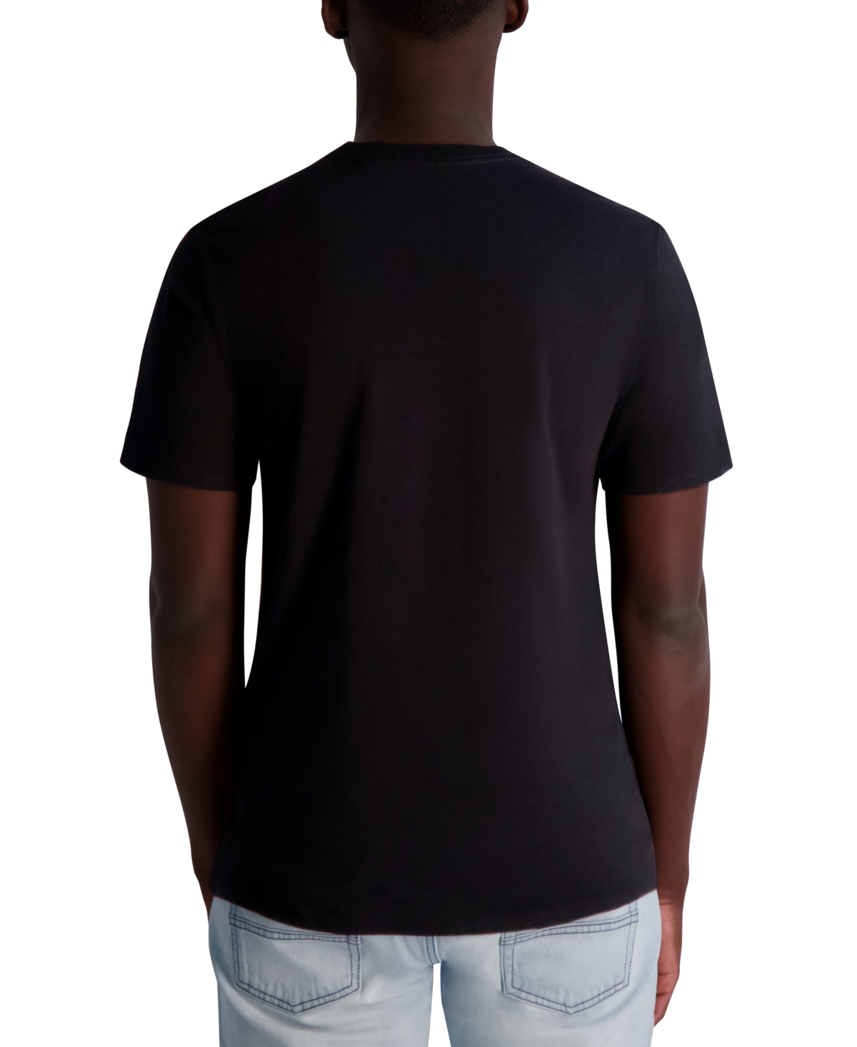 Karl Lagerfeld Paris Karl Armour Logo Patch T-shirt In Black