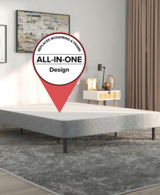 Emerge Foldable Mattress Foundation with Attachable Legs - Queen