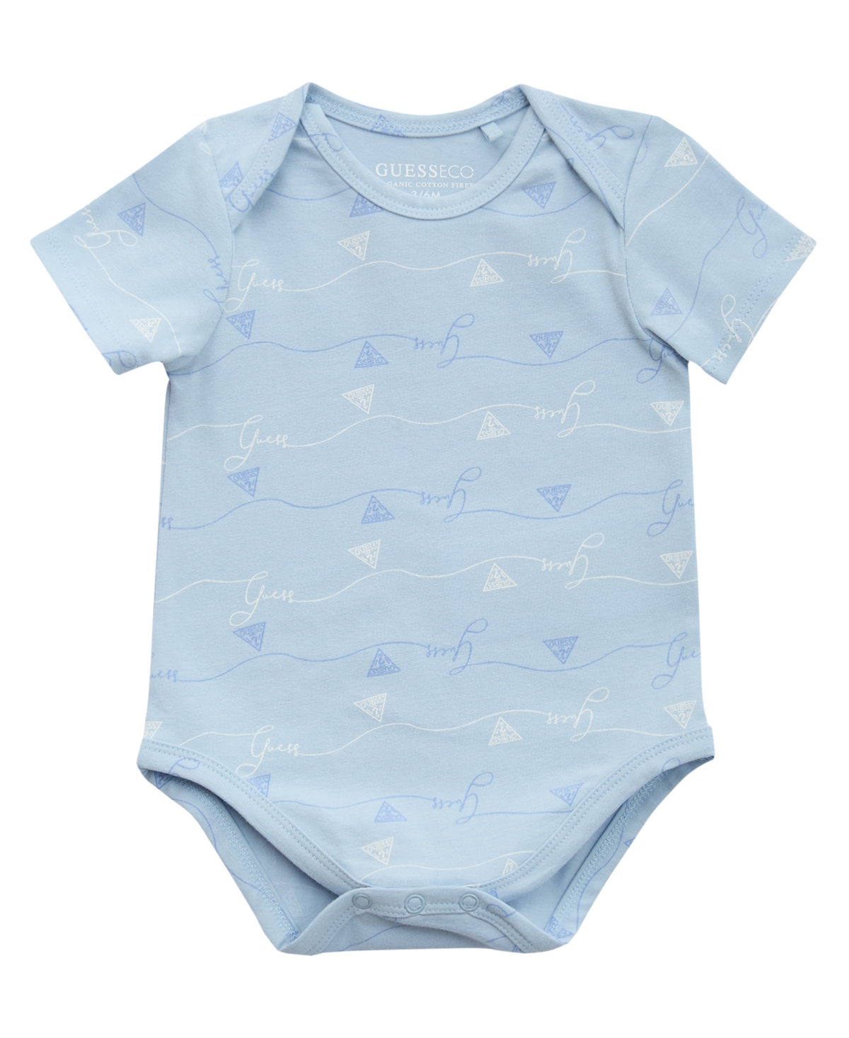 Guess Baby Boys 5-piece Bodysuits, Shorts, Bib And Socks Set