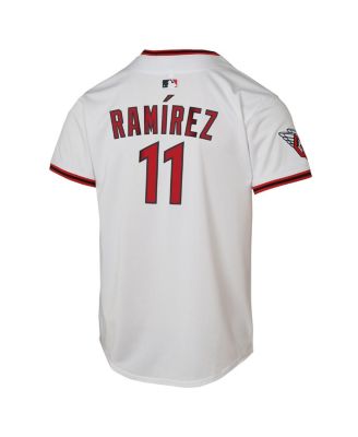 Big Boys and Girls Jos&eacute; Ramírez White Cleveland Guardians Home Limited Player Jersey