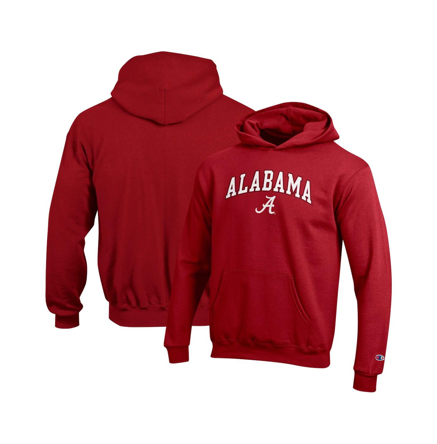 Детское худи Champion Crimson Alabama Crimson Tide Campus Pullover — фото 1