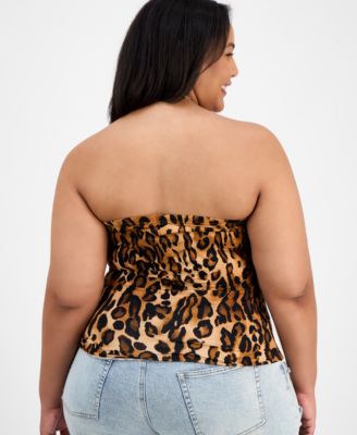 Trendy Plus Size Yummy Tube Top
