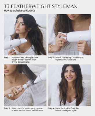 Featherweight Stylemax Professional Hair Dryer with Automated Heat Set, 5 Piece