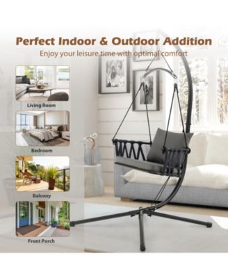 Hanging Swing Chair with Stand