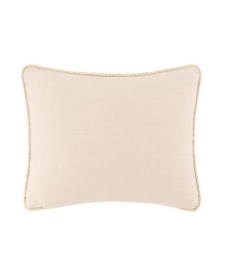 Cara Embroidered Boudoir Decorative Pillow, 19" x 13"