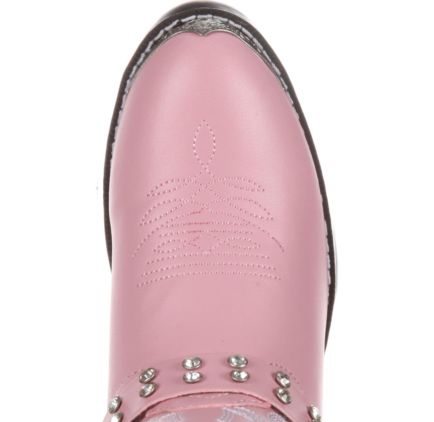 Ботинки Durango Lil' Little Kid Pink Rhinestone Western Boot, цвет: Розовый — фото 6