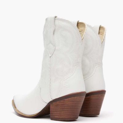 Crush by Women's Pearl White Western Fashion Boot