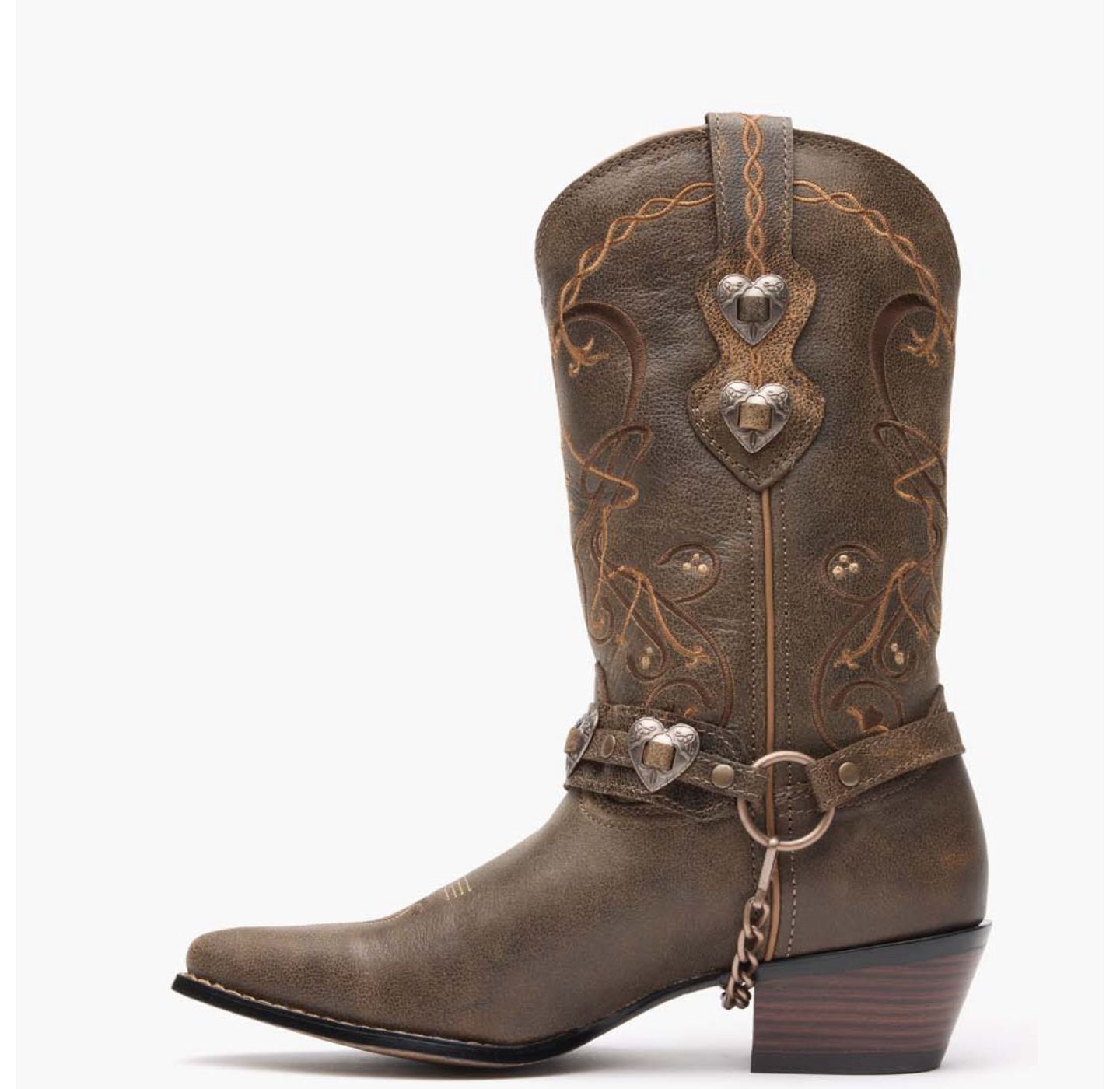 Женские ботинки Durango Crush by Brown Heartbreaker Boot, цвет: Сумеречный — фото 5