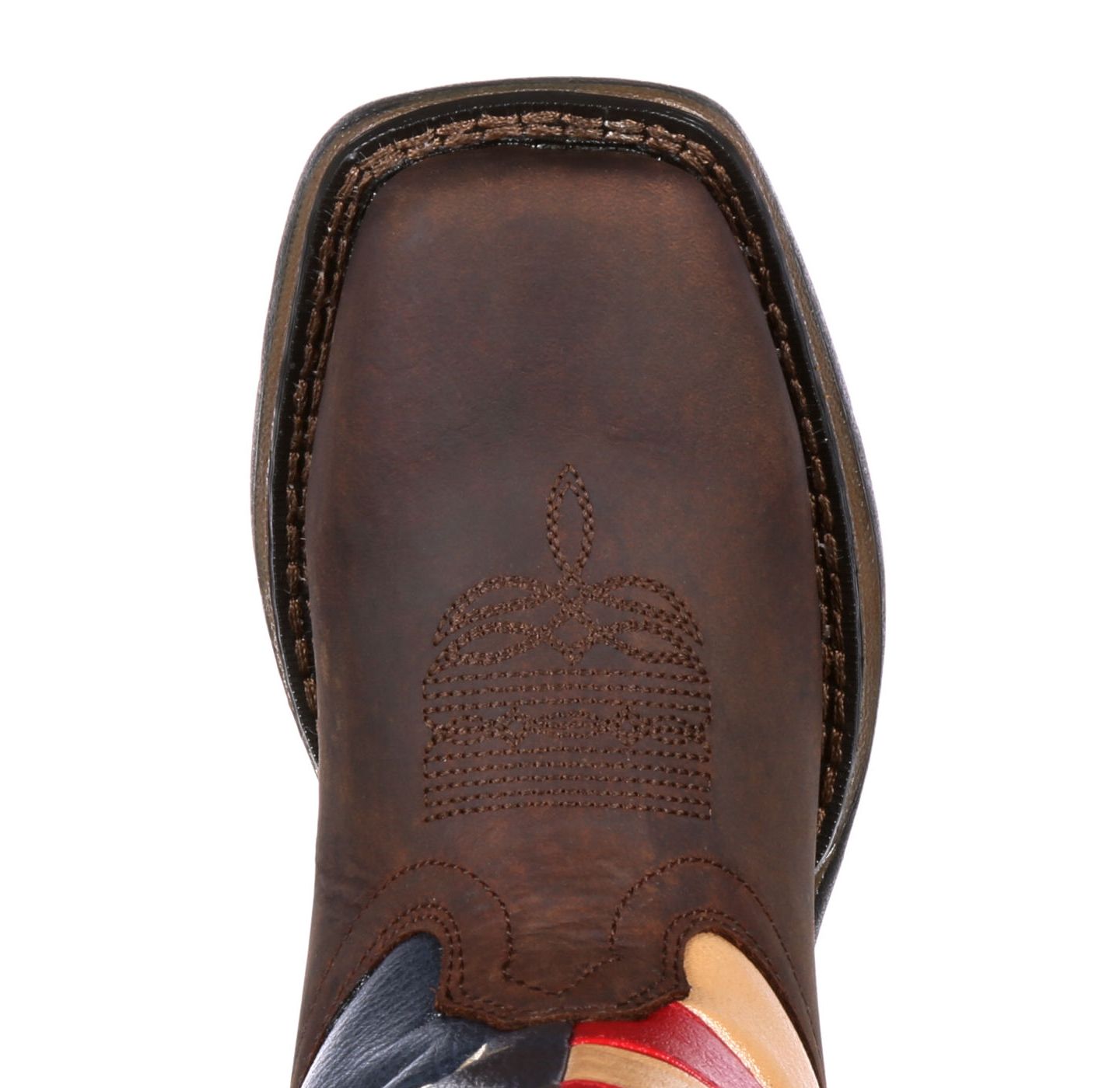 Ботинки Durango Lil' Rebel by Patriotic Western для мальчиков, цвет: Коричневый — фото 5