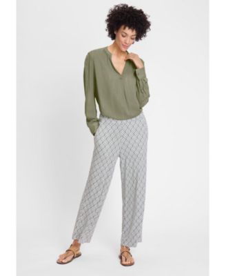 Women's Sparkle Stripe Tunic Blouse