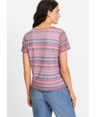 Women's Vibrant Lace T-Shirt