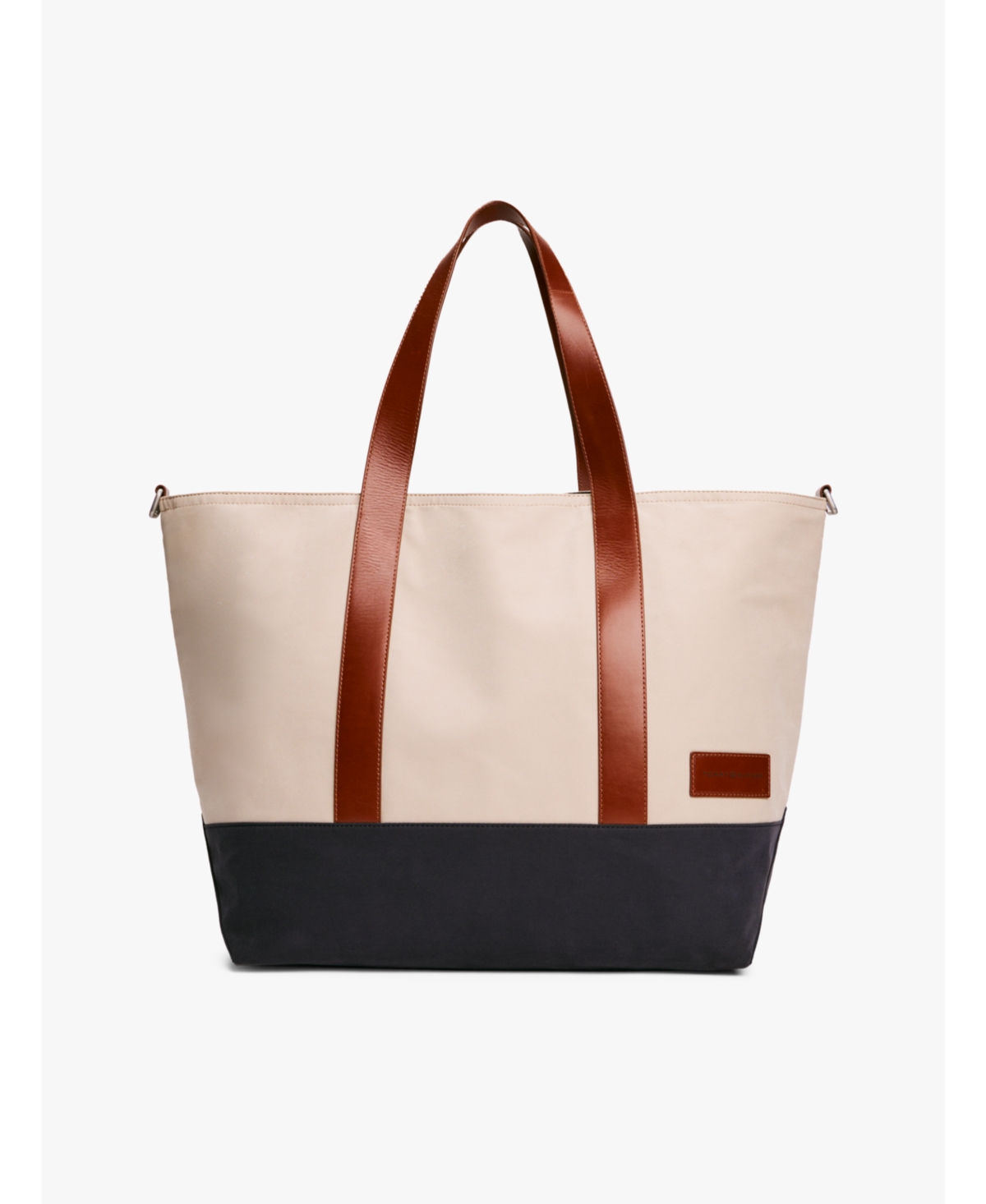 Men's Casual Tote Bag - Classic Beige