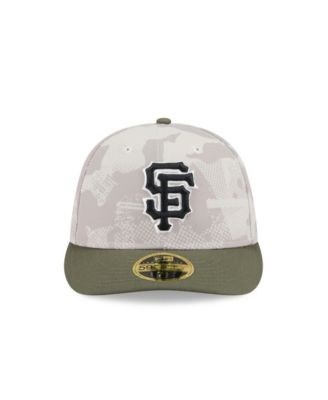 Men's Light Beige/Olive San Francisco Giants 2025 Armed Forces Day Low Profile 59FIFTY Fitted Hat