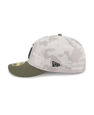 Men's Light Beige/Olive Minnesota Twins 2025 Armed Forces Day Low Profile 59FIFTY Fitted Hat