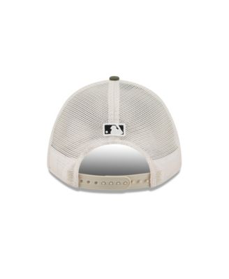 Men's Light Beige/Olive Boston Red Sox 2025 Armed Forces Day 9FORTY M-Crown A-Frame Adjustable Hat