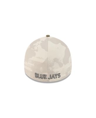 Men's Light Beige/Olive Toronto Blue Jays 2025 Armed Forces Day 39THIRTY Flex Hat