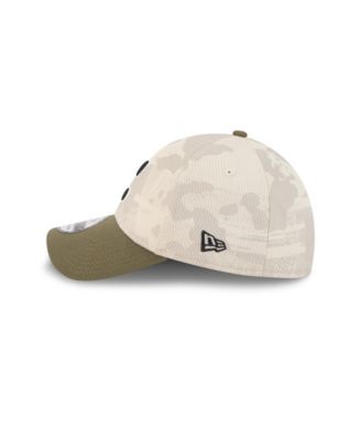 Men's Light Beige/Olive Cleveland Guardians 2025 Armed Forces Day 39THIRTY Flex Hat