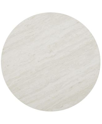 Industrial Wood and Iron Round End Table for Side or Accent Table