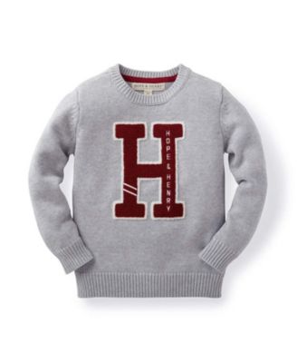 Baby Boys Hope and Henry Varsity Pullover Sweater