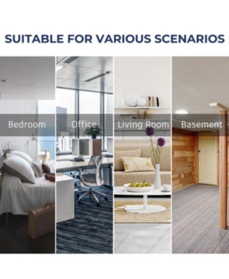 12000 BTU 3-in-1 Portable Air Conditioner with Remote Control