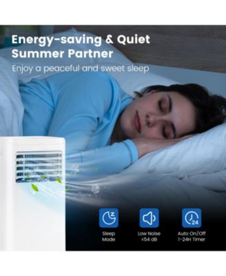 8000 BTU Portable Air Conditioner with Dehumidifier