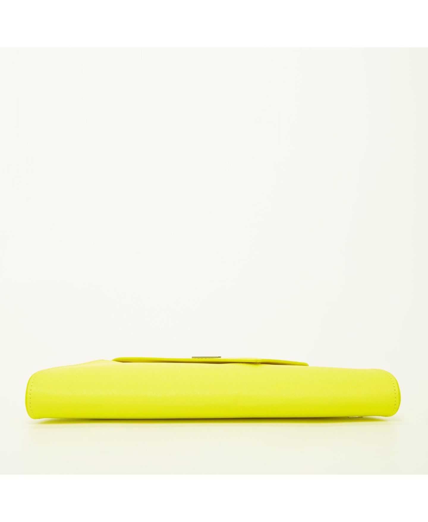 Женский клатч SUSU Yellow Purse Saffiano Leather Clutch Bag Unique Evening Purse Handbag, цвет: Жёлтый / Неоновый жёлтый — фото 7
