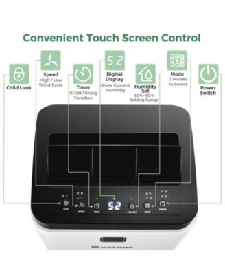 Generic 24 Pint 1500 Sq Ft Room Dehumidifier with Indicator