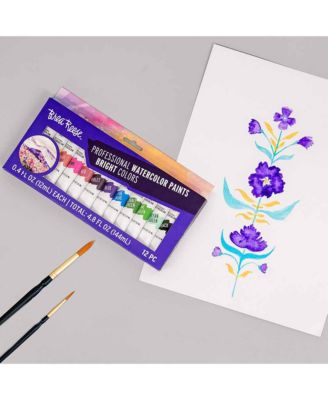 Professional Watercolor Paint Set: Bright Colors