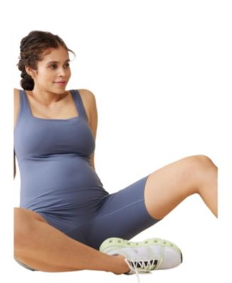 Maternity Ingrid + Isabel Short Active Unitard Jumpsuit