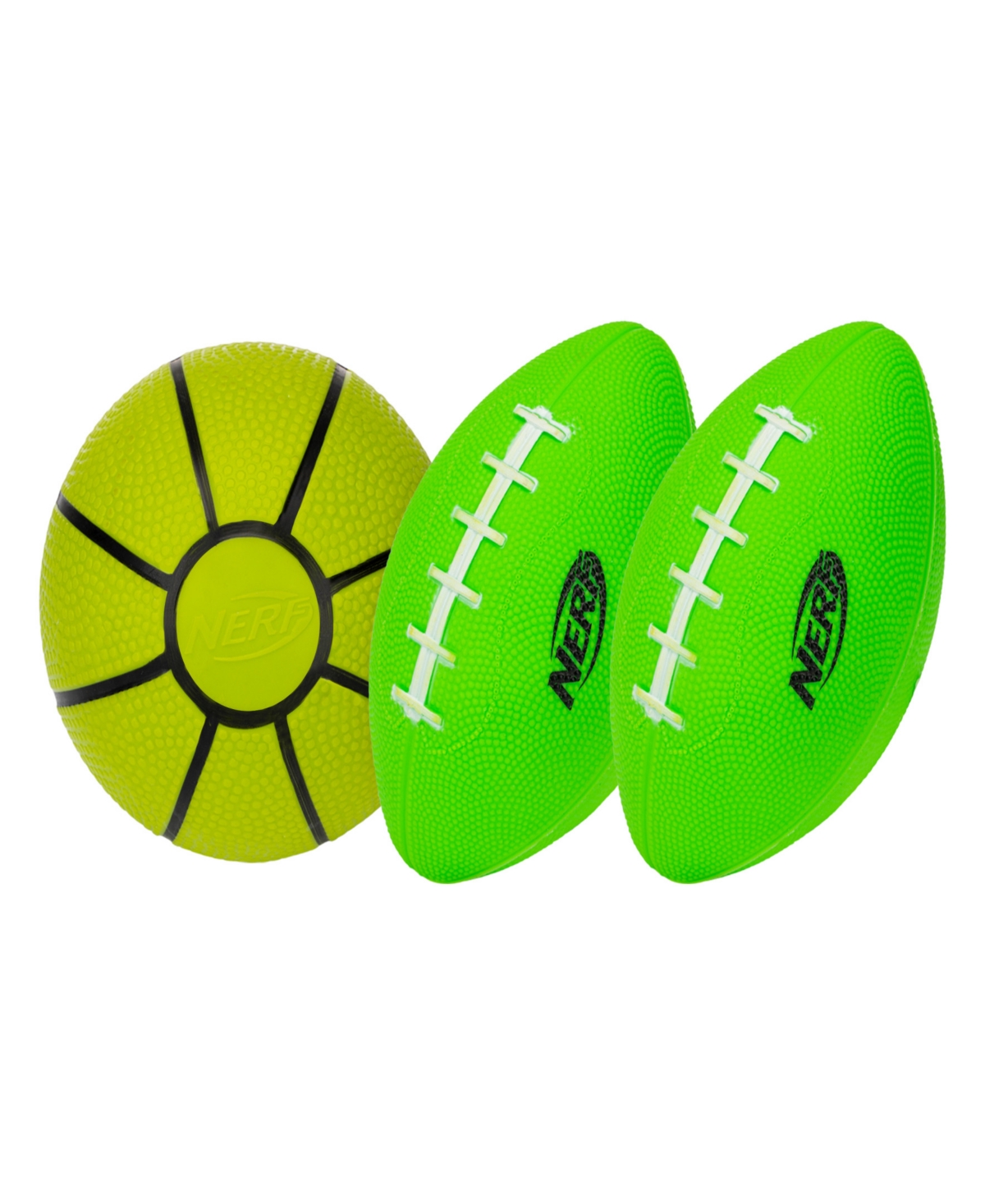 Franklin Sports Nerf Floating Pool Basketball Hoop And Football Target Net Set