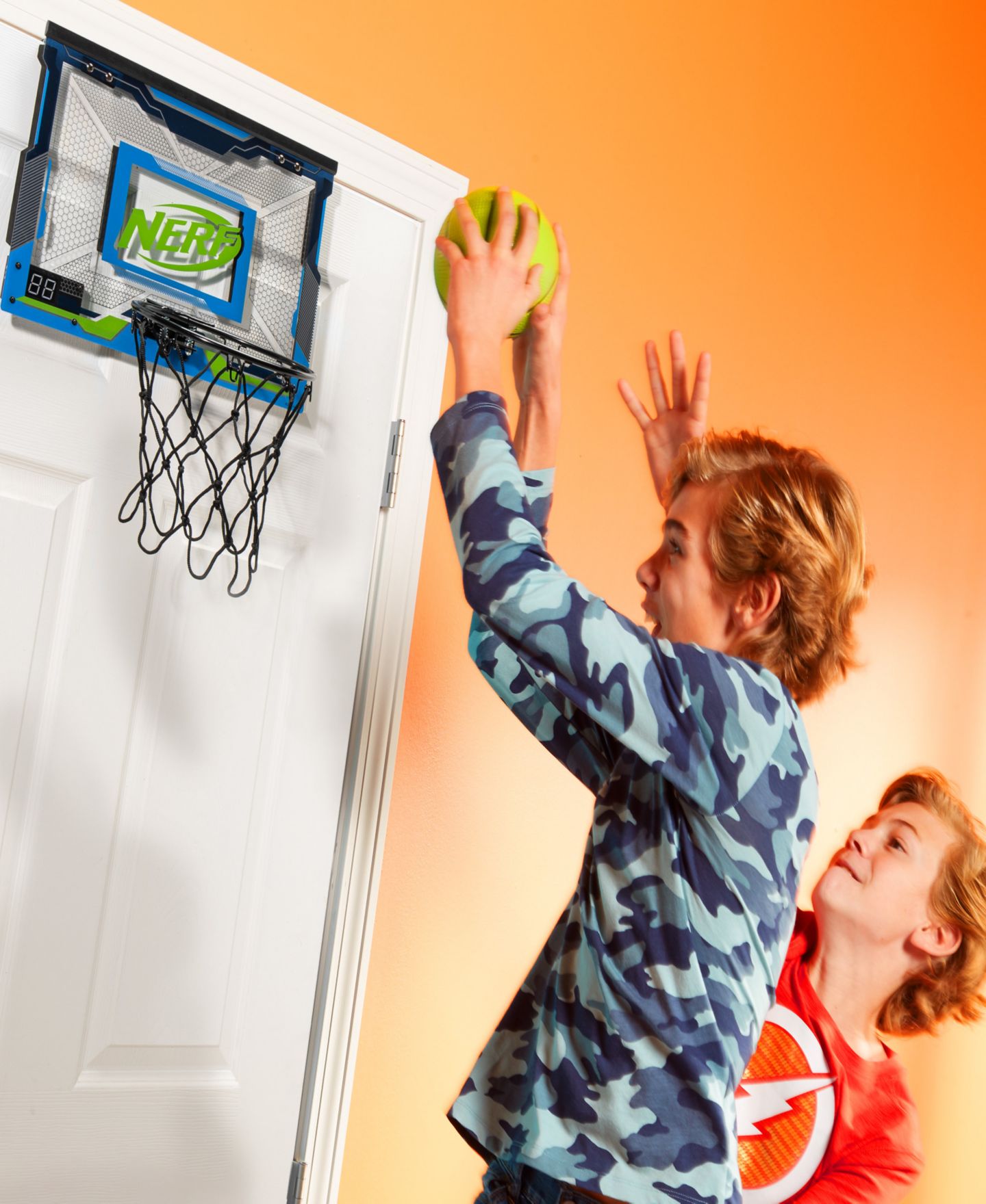Детские игрушки Franklin Sports Nerf LED Pro Hoop Mini Basketball Set — фото 8