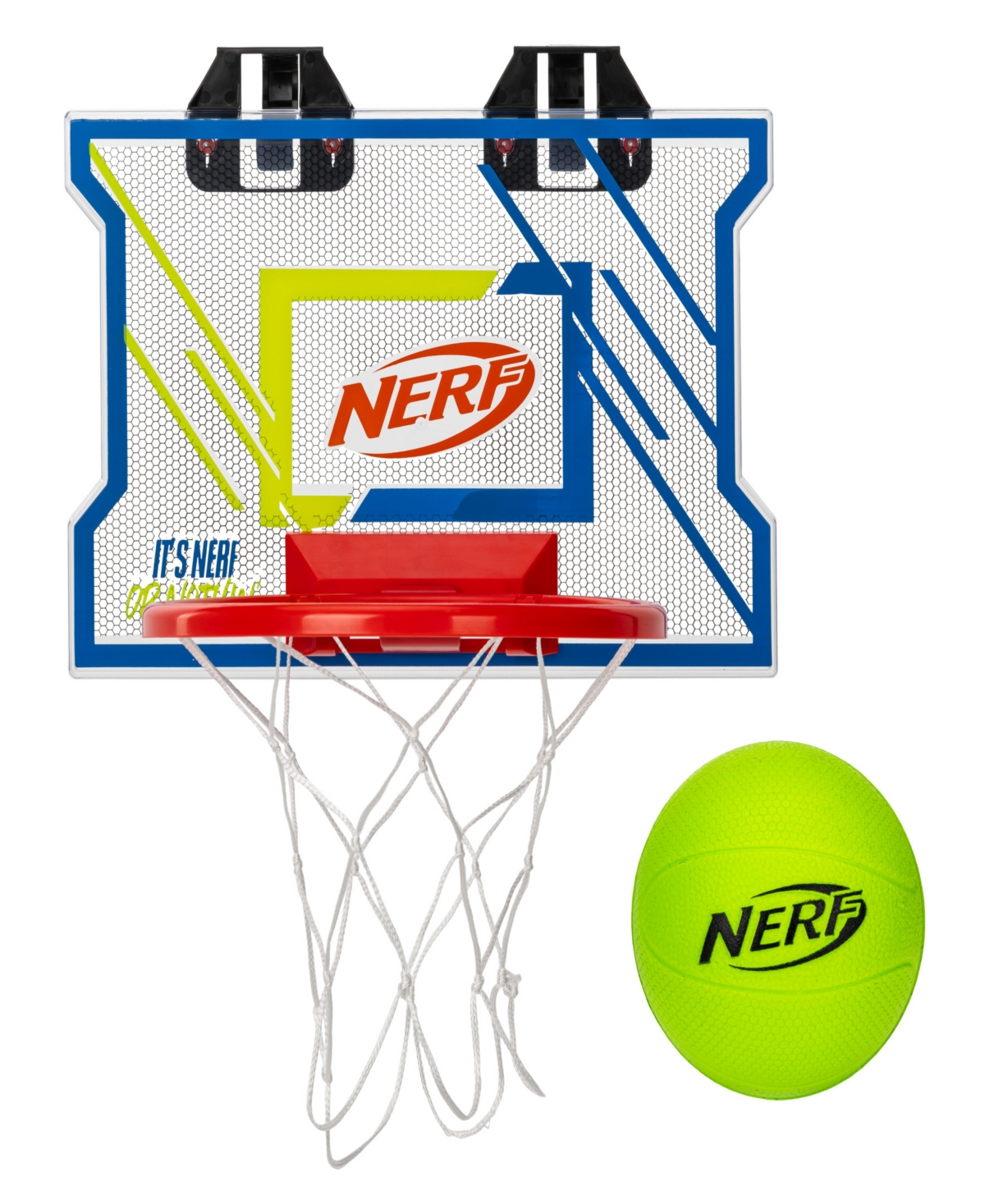 Franklin Sports Nerfoop Elite Mini Over The Door Basketball Hoop Set