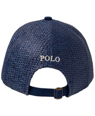 Polo Ralph Lauren Men's Straw Baseball Hat Macy's