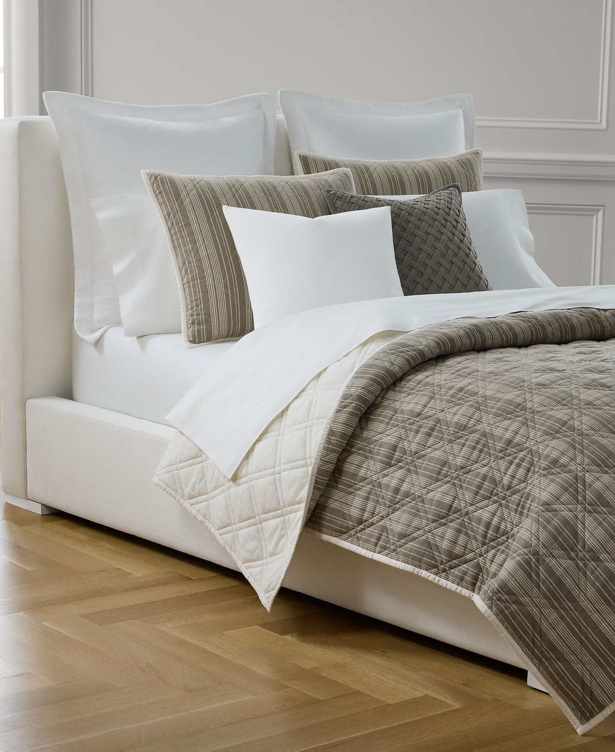 Ralph Lauren Suffield Lattice Decorative Pillow, 20" X 20"