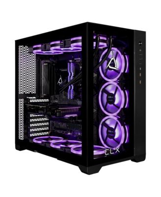 SET Liquid Cooled Gaming Desktop Computer, Intel Core i9-14900KF 3.2GHz, 64GB RAM, 2TB SSD + 6TB HDD, NVIDIA GeForce RTX 5070 12GB, Windows 11