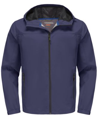 Men's All-Season Lightweight Stretch Hooded Rain Jacket