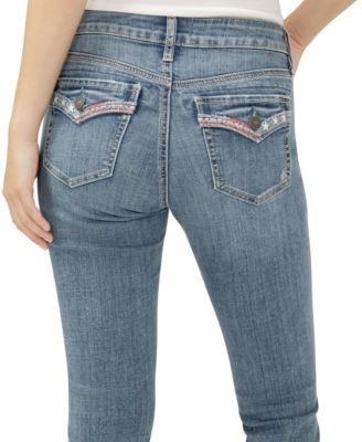 Women's Elyse Mid Rise Comfort Fit Capri Jeans