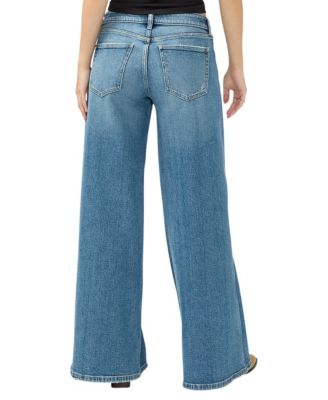 Women's Low Rise Ultra-Wide Leg Skater Jeans