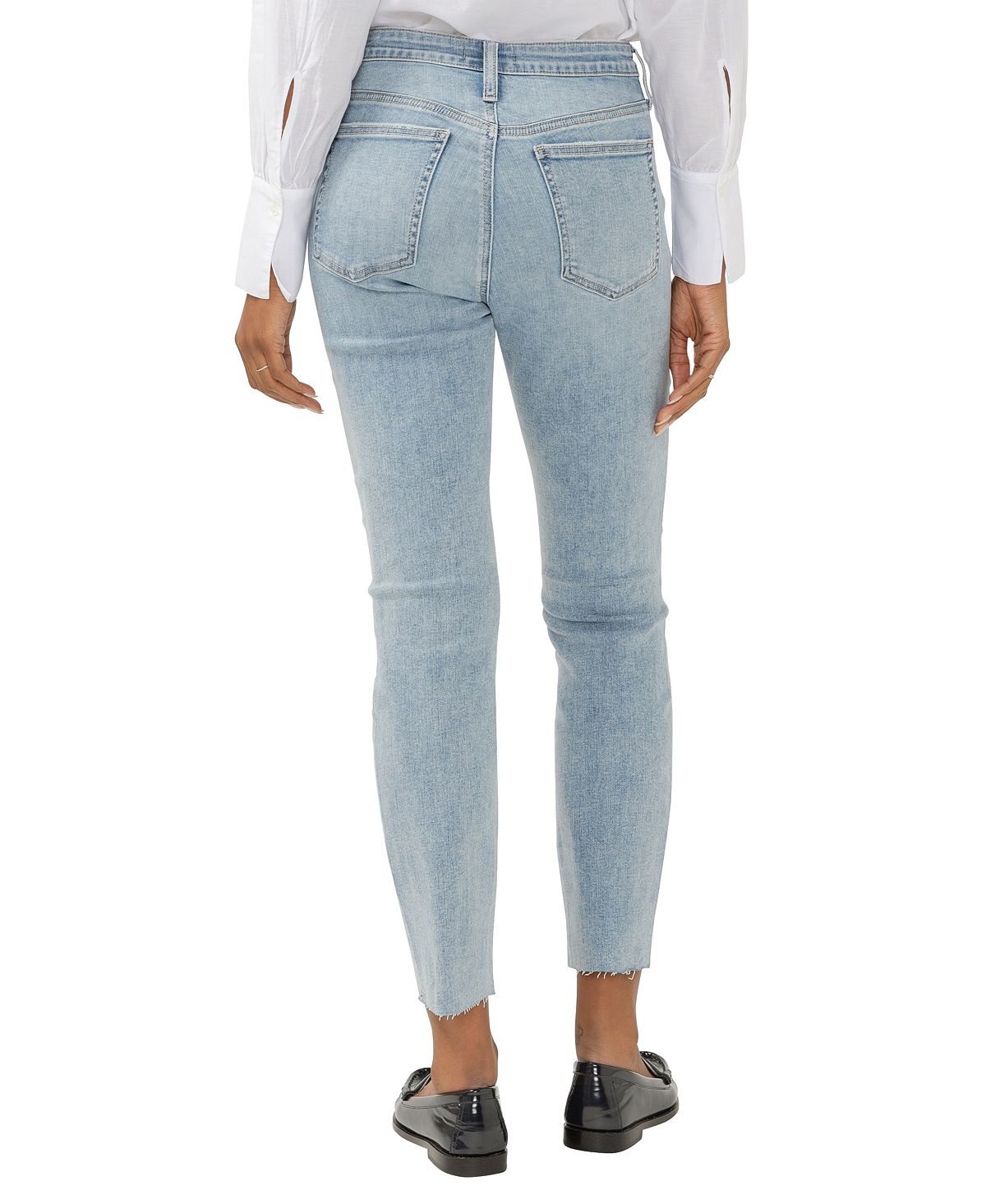 Silver Jeans Co. Women's Beau High Rise Slim Leg Jeans view 2 — MAYCSS fashion products