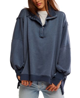 Free People Military Mix Henley - Squash Blossom Boutique