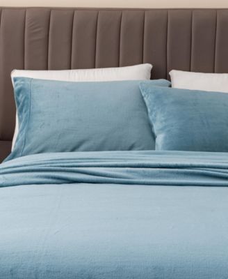 Ultra Soft & Cozy Velvet Plush Fleece Printed Sheet Set