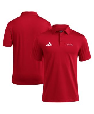 adidas - Men's&nbsp;Scarlet Nebraska Huskers Ultimate 365 Polo Shirt